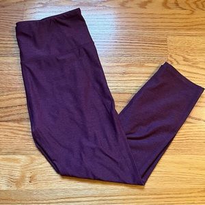 Varley purple leggings size medium